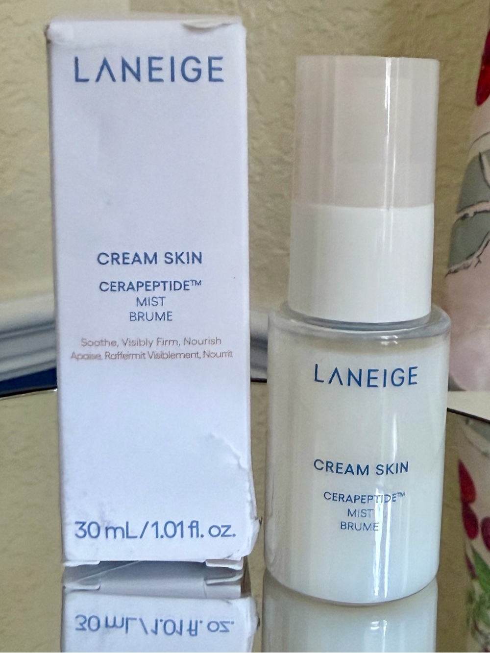 the LANEIGE Cream Skin Cerapeptide Mist 30 mL / 1.01 fl. oz.